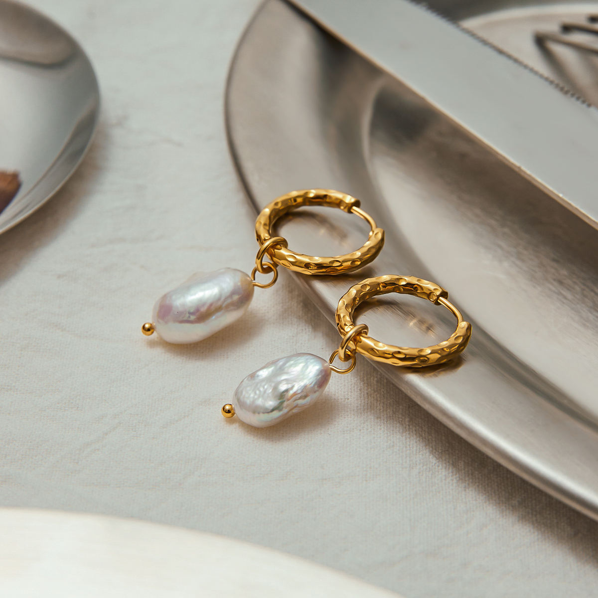 Pendientes Perla